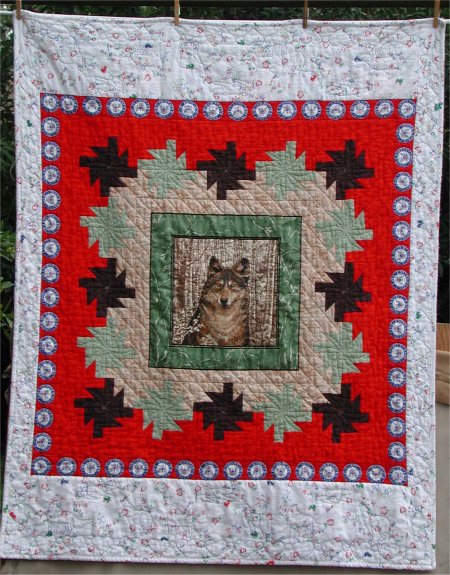 A baby quilt for Joy Gabrielle Sargent